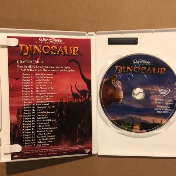 Walt Disney Dinosaur DVD - Picture 2 of 3